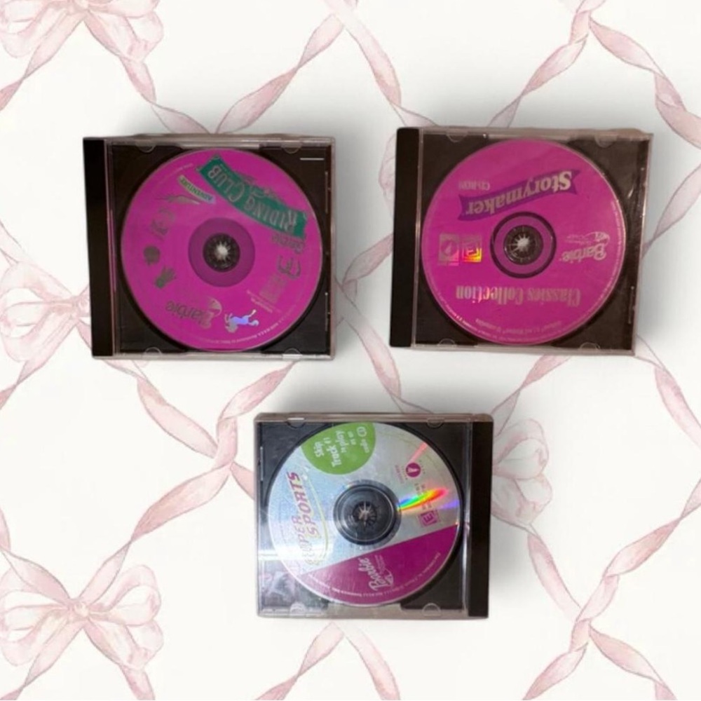 Barbie Pink and Silver CD-ROM Set